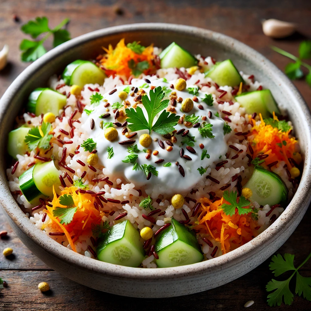 recipe - Curd Rice for Weight loss